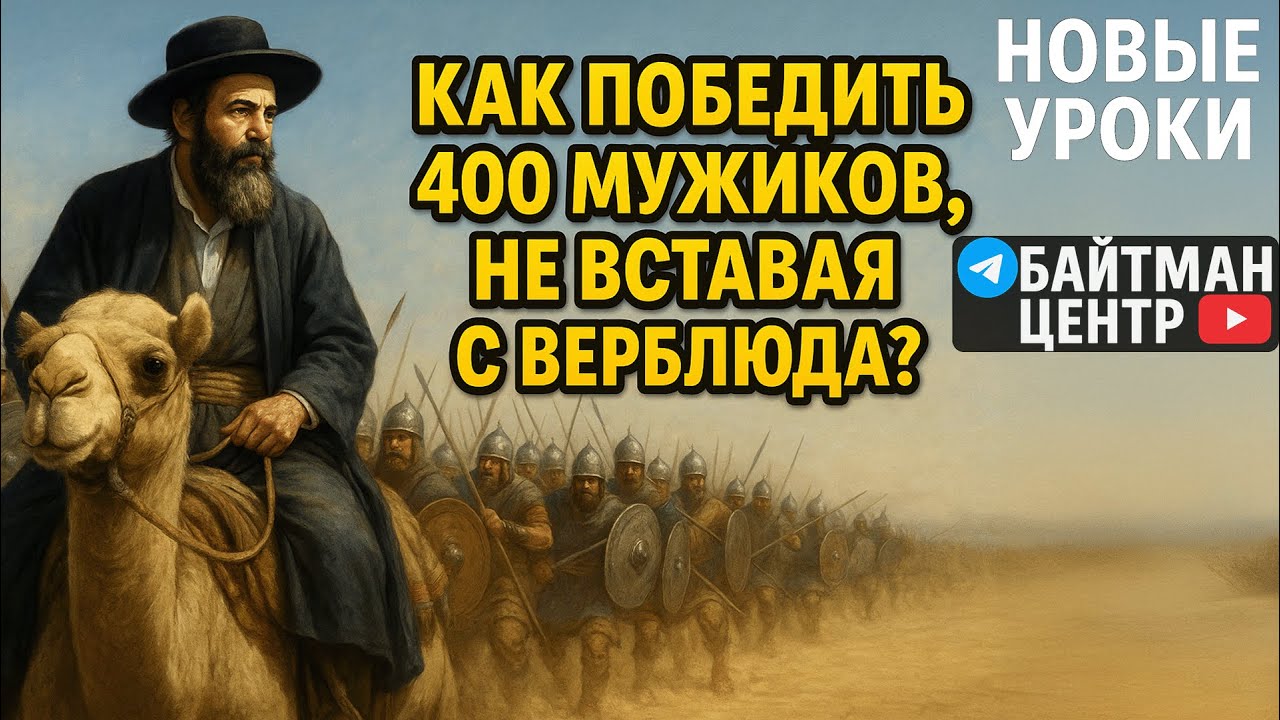 Как победить свой страх? Недельная глава Торы: Вайишлах. Рав Дов Бер Байтман