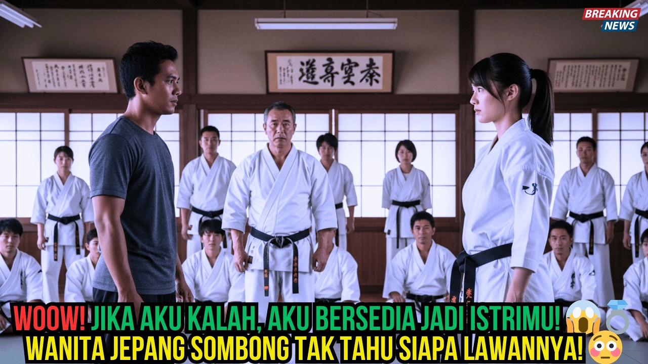 Jika Aku Kalah, Aku Rela Jadi Istrimu! Kisah Cinta TKI Pencak Silat dan Karateka Jepang Bikin Heboh