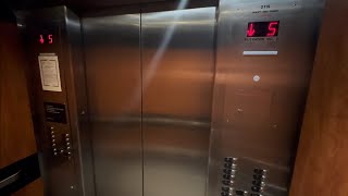 2024: Modded 1965 Westinghouse Traction Elevators At Oakbrook Center Professional Building