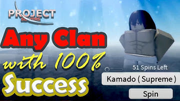 Project Slayers: How to Get ANY Clan with 100% success with Free Clan Race Reroll Codes