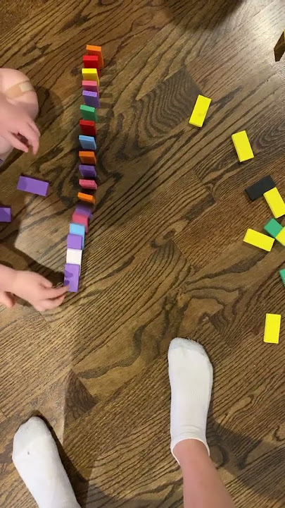 domino rainbow!!!