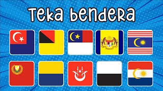 TEKA BENDERA Setiap Negeri Di Malaysia  (˶˃ ᵕ ˂˶)😍 #benderamalaysia