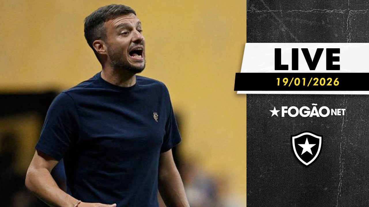 FOGÃONET LIVE: BOTAFOGO TEM SEMANA CHAVE DENTRO E FORA DE CAMPO | SUB-20 SALVA INÍCIO DE 2026