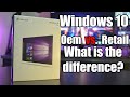 Windows 10 OEM vs. Retail! What is the difference?