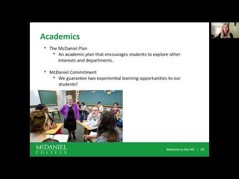 McDaniel College Virtual Visit