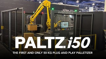 PALTZ.i50 | The First and Only 50 kg Plug & Play Palletizer