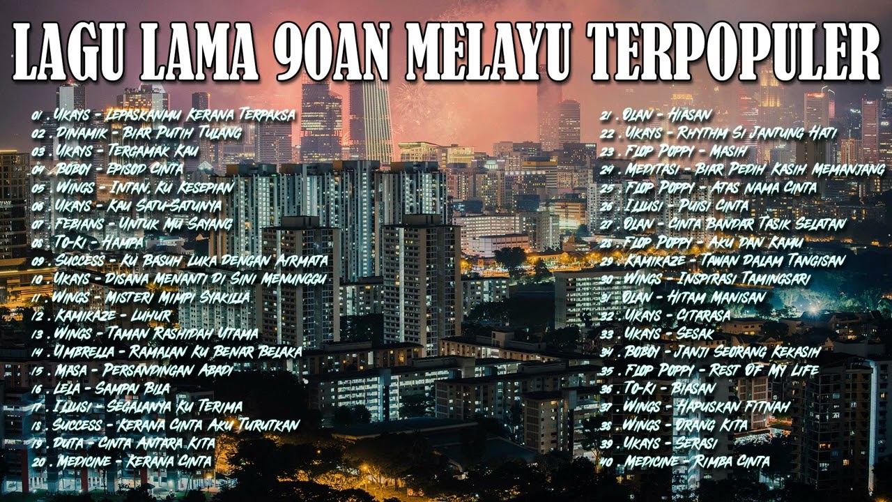 LAGU SLOW ROCK MALAYSIA 80-90AN - LAGU JIWANG 80AN DAN 90AN TERBAIK  - KOLEKSI LAGU JIWANG LEGANDA