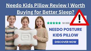Needo Kids Pillow Review | Worth Buying for Better Sleep?