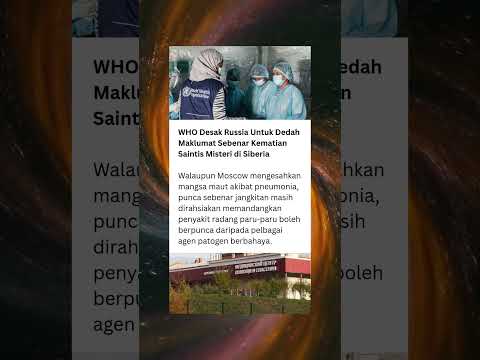 Kecoh wabak misteri di Rusia. #news #berita