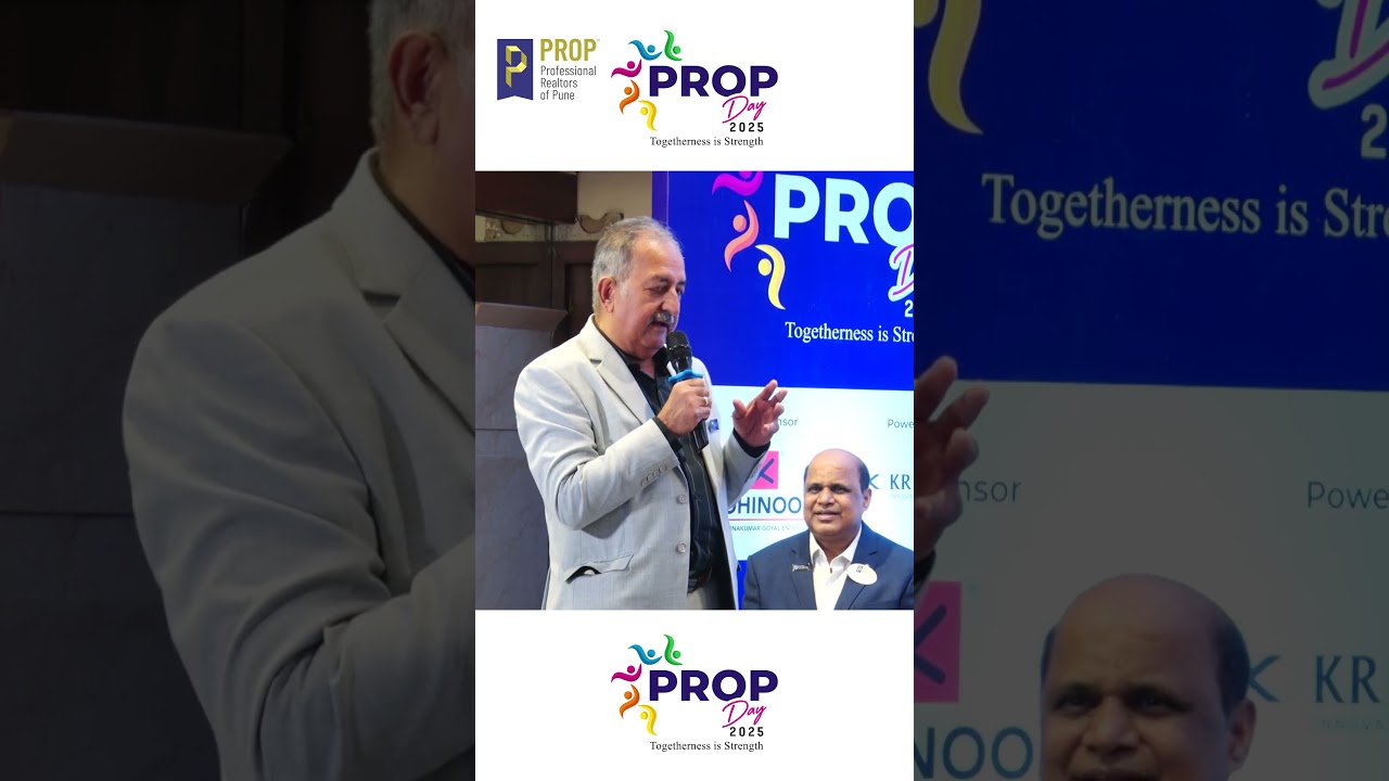 Kishen Milaney | Chairman PROP | Vision for Realtors | PROP Day 2025 Pune 