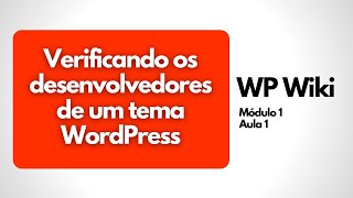 Curso de WordPress WP Wiki - Aula #01