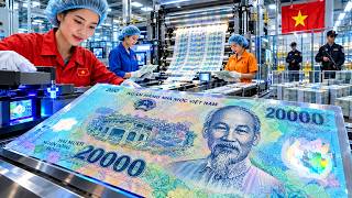 Inside a Vietnamese 20,000 Đồng Factory: How Banknotes Are Made from Raw Cotton to Currency