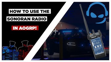 How to use the Sonoran Radio in AOG