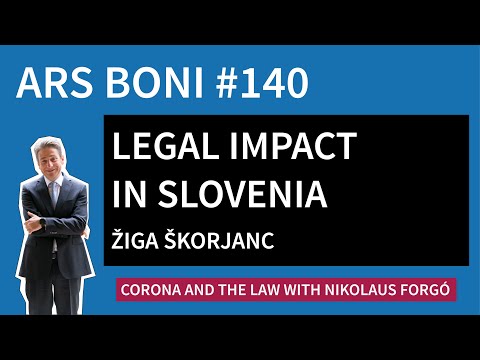Ars Boni 140 - Update: Legal Impact of Covid19 in Slovenia (Žiga Škorjanc)