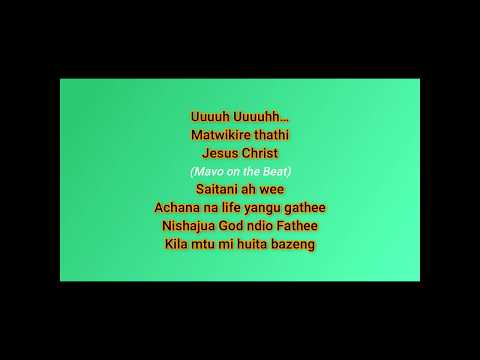 sailors-(jesu-ni-mwathani)-lyrics