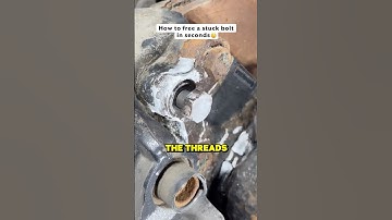 The easiest way to remove a stuck bolt #shorts