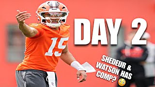 Taylen Green Sends a SCARY MESSAGE to THE QB ROOM! Cleveland Browns Rookie Minicamp DAY 2 HIGHLIGHTS
