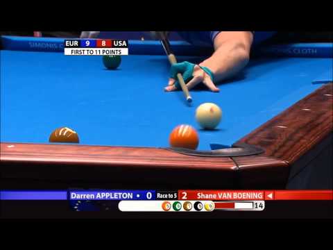 Thumbnail for Appleton vs Van Boening - Mosconi Cup 2012 - Day 4 (720p)