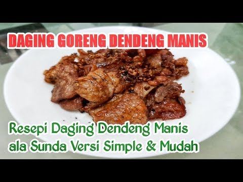 Nasi Goreng Dendeng Sapi dikombinasi dengan daging ayam dan menggunakan bumbu yang sangat sederhana . 