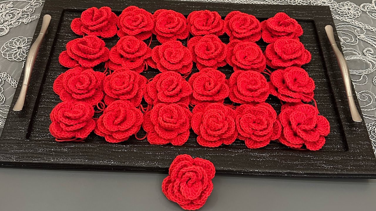 Плед с розами для букета (с субтитрами)