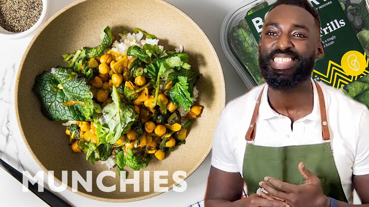 Spicy Coconut Chickpea Curry At Home | Quarantine Cooking | Munchies