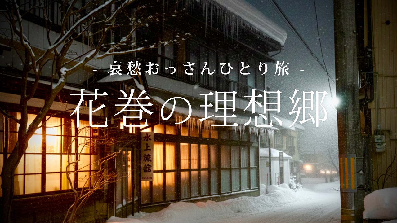 【岩手｜花巻】花巻の理想郷｜哀愁おっさんひとり旅 Vol.211