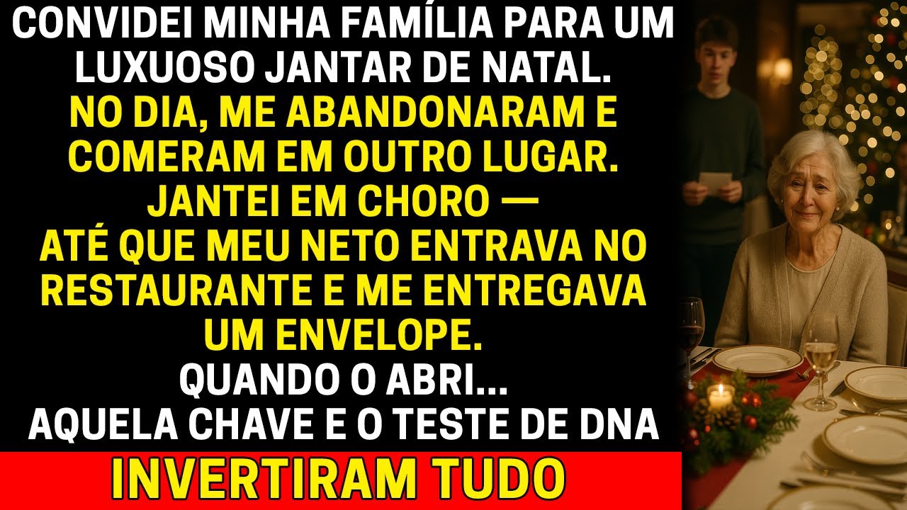 Convidei Minha Família para um Natal Inesquecível — Eles Foram Comer em Outro Lugar