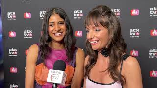 Vella Lovell and Grace Palmer Talk 'Animal Control' on the Red Carpet at ATX TV Festival [Interview]
