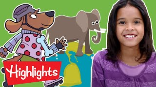 Elephants | Sharks | Hidden Pictures Puzzle | Ask Kids | Jokes | Highlights Kids screenshot 4