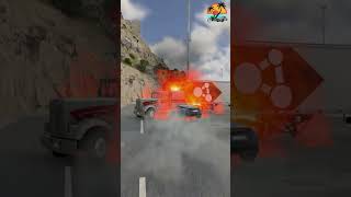 Realistic Highway Car Crashes #224