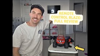 Blaze Remote Control Monster Truck Review | Full Toy Review