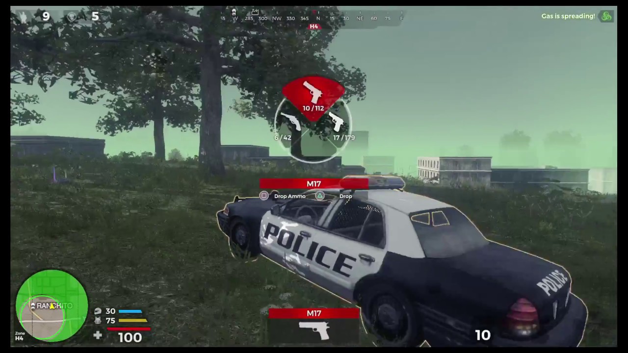 H1Z1: Battle Royale - Pistol Only Win!!!