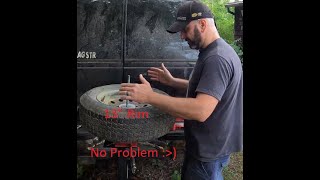 Harbor Freight Mini Tire changer 13" wheel challenge.  Will I fail?