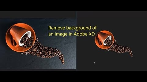 Easiest way to remove the Background of an image in Adobe XD | 5 minutes tutorial