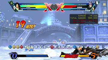 UMvC3 - X23 Silent Kill setup ft. Vergil