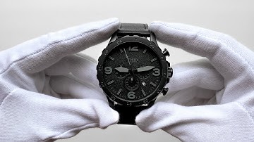 Fossil Nate Chronograph (JR1354) Unboxing