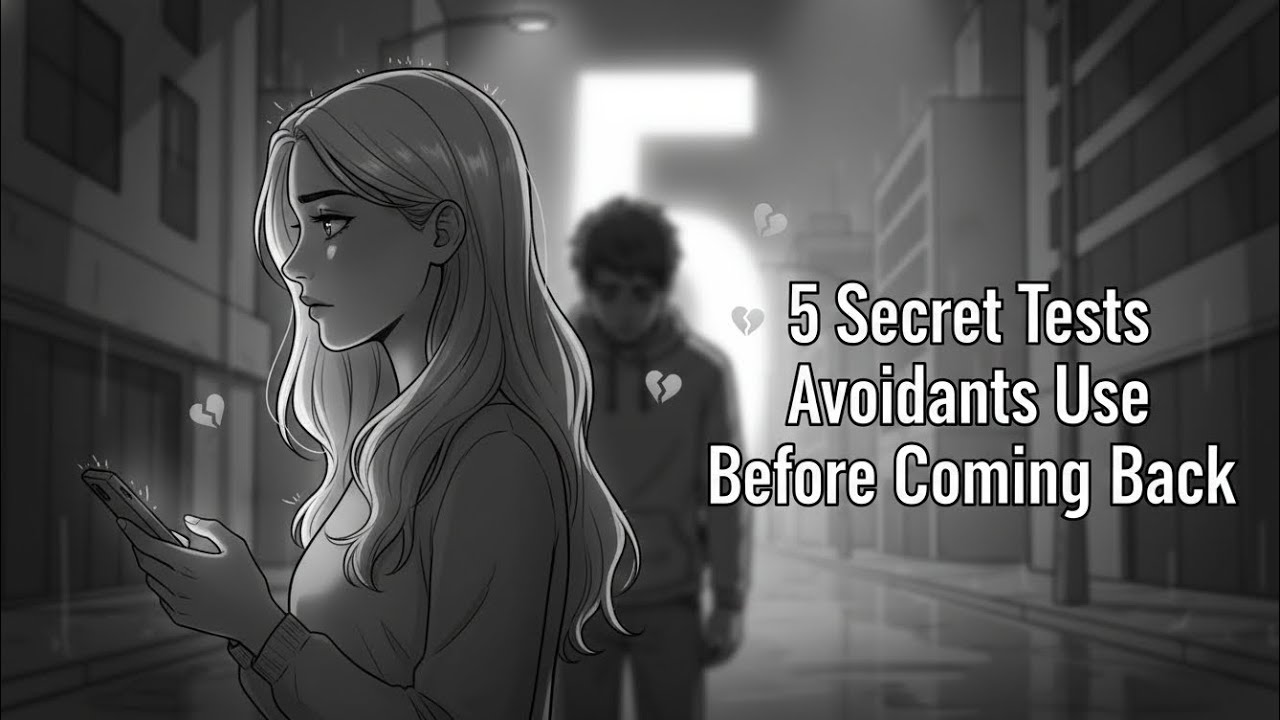  5 secret tests avaidants use before coming back ( you will want to see this)