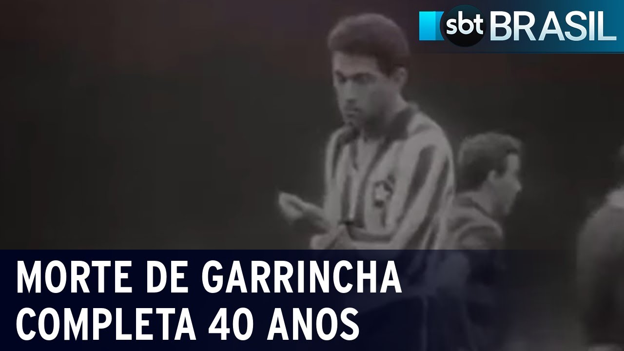 Morte de Garrincha completa 40 anos | SBT Brasil (20/01/23)