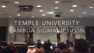 Lambda Sigma Upsilon - Temple University ("Undefeated 3.0" Step & Stroll Comp)