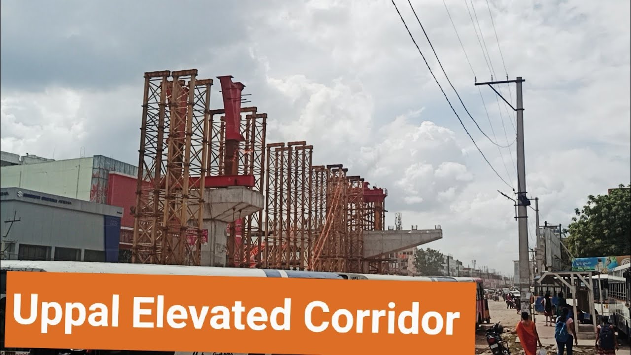Uppal Elevated Corridor: New Box Girder Erection Frame Work Starts From Uppal ll Oct 2025 Progress