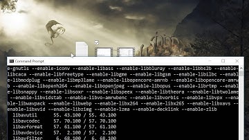 Video Concatenation with FFMPEG in Windows