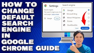 How To Change Default Search Engine in Google Chrome 2024 Guide