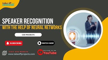 SPEAKER RECOGNITION WITH THE HELP OF NEURAL NETWORKS