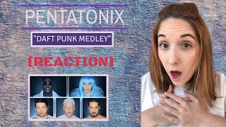 PENTATONIX &quot;DAFT PUNK MEDLEY&quot; ***REACTION*** THIS WAS BRILLIANT!!