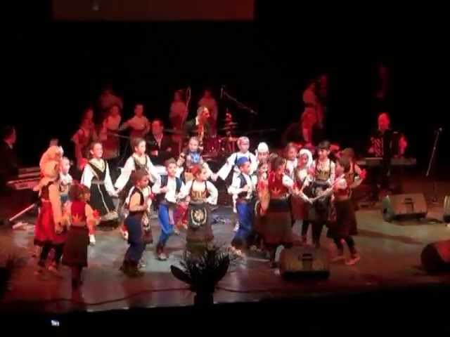 КУД Бамби Чачак - концерт М. Илића - Bambi Cacak kids folklore troupe