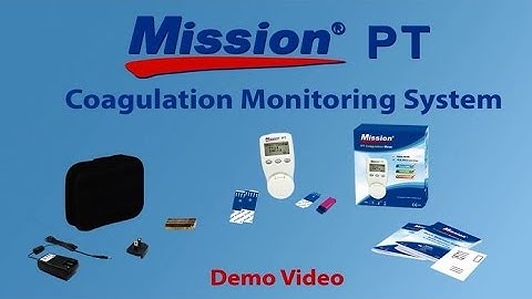 ACON Labs - Mission PT Coagualtion Monitoring System Demo Video