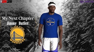 Jimmy Butler Warriors Face Creation NBA 2K25