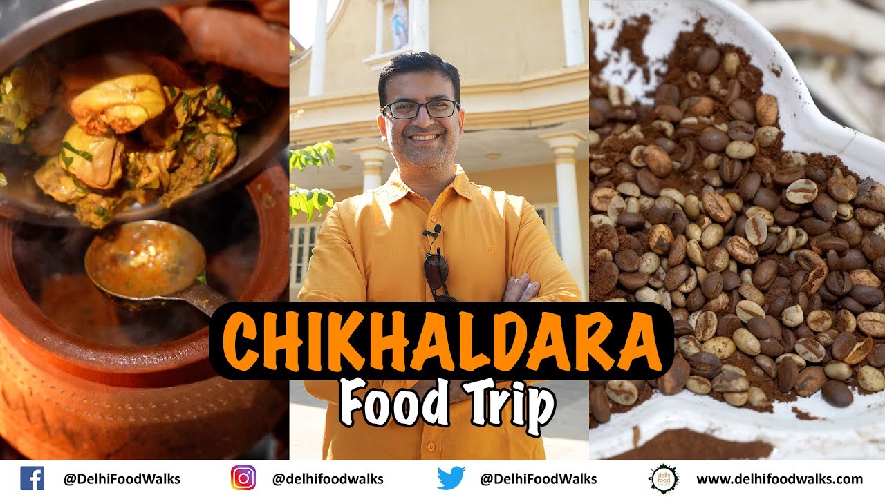 CHIKHALDARA Food Trip l Maharashtra's Only Coffee Plantation + दही रबड़ी + मलाईदार पेड़ा + Bamboo cr