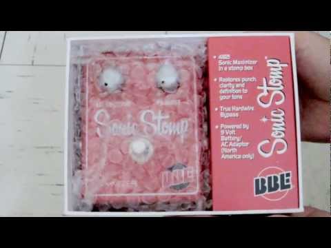 BBE Sonic Stomp Unboxing