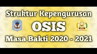 Struktur Kepengurusan OSIS 2020 - 2021